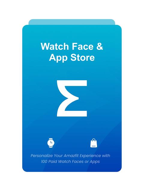 Amazfit Watch Face & App Store Gift Card